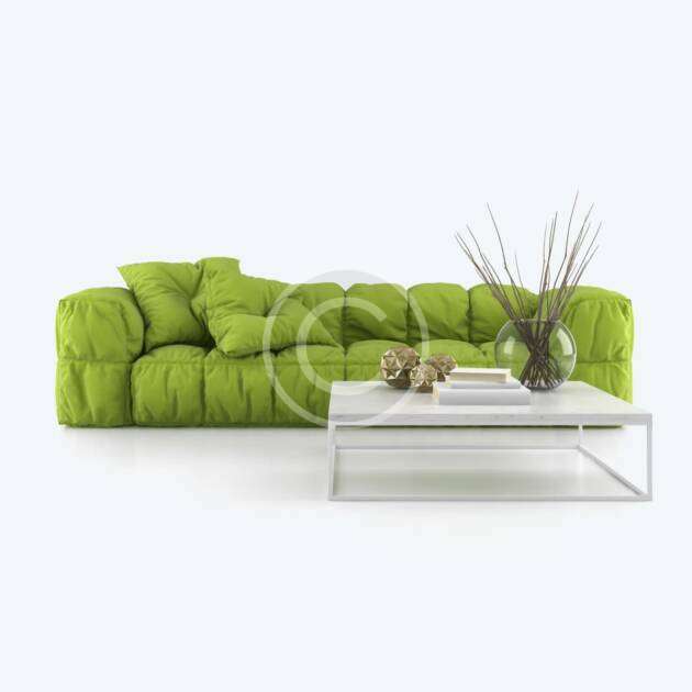 Fabric sofa